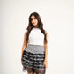 Checkered Muse Skort - Varaakie