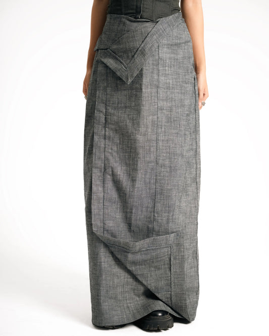 Column Maxi Skirt - Varaakie